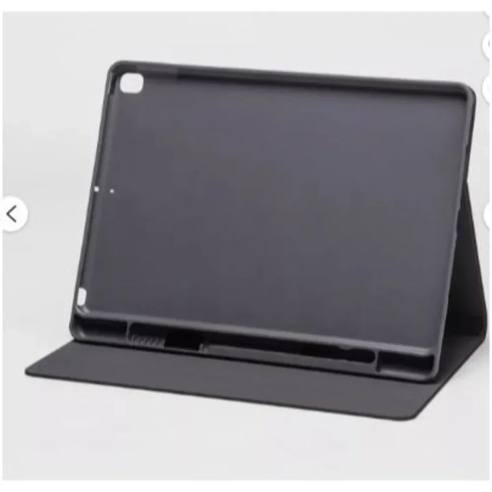Heyday Folio Case For iPad Air 10.5″ With Pencil Holder Flat Black